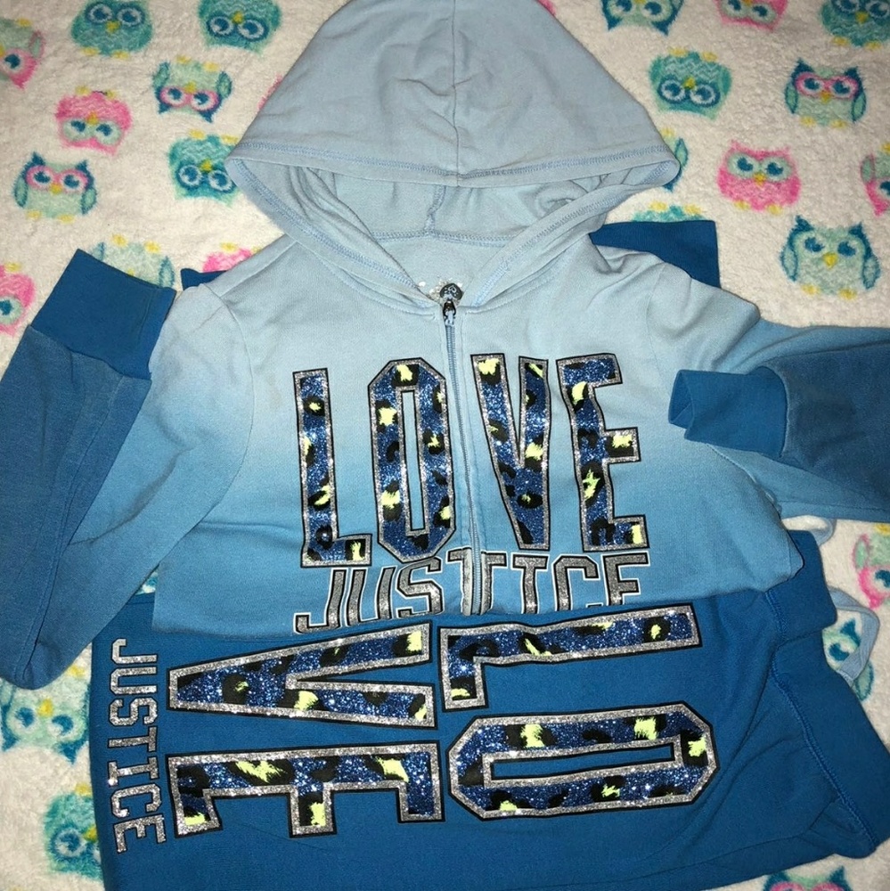 Sweat pants and hoodie